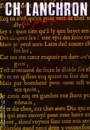 Monologue picard de 1754