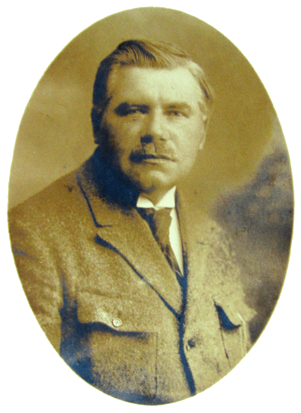 Photographie de l’auteur vers 1920